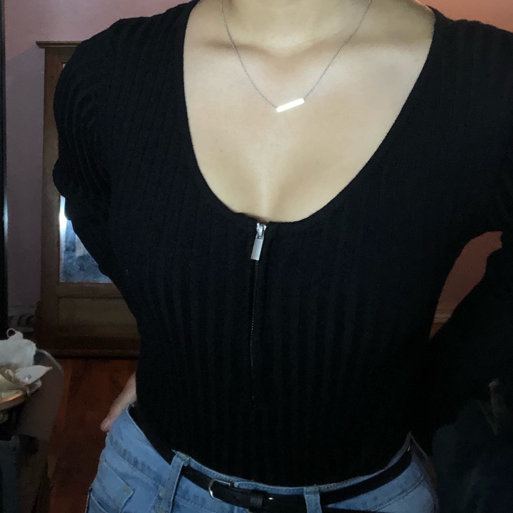 Black Long sleeve Top